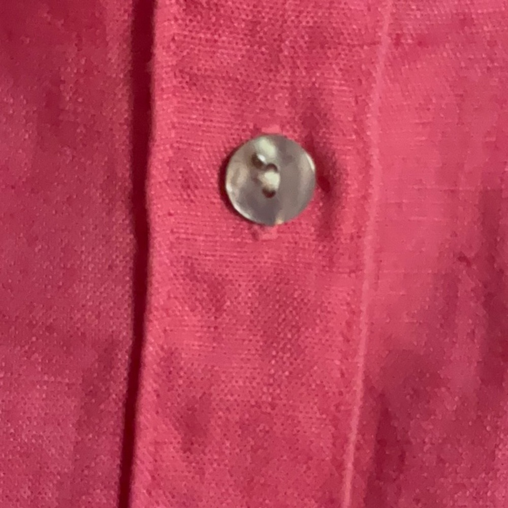 EUC Linen CHICOS blouse SIZE 2 - Picture 5 of 6